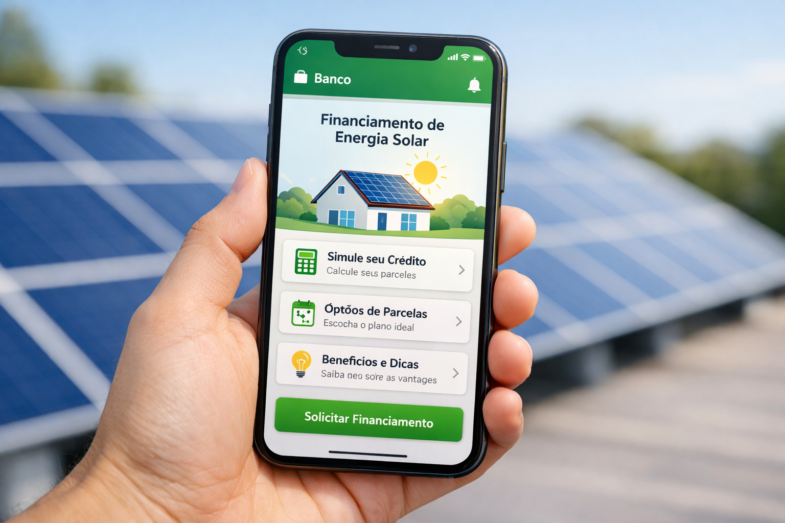 Financiamento de energia solar
